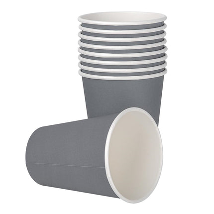 Recyclable Single-Wall Coffee Cups Blue-Grey 340ml | Fiesta | 1000 pcs 2
