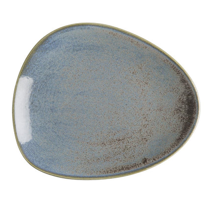 Triangular Blue Plates 190mm | Olympia Ember Collection 5