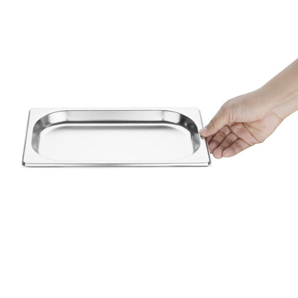 Stainless Steel GN 1/4 Container 20mm | Vogue 2