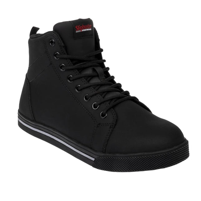 Slipbuster High Safety Boots | Recycled Microfiber | Matte Black | Size 44