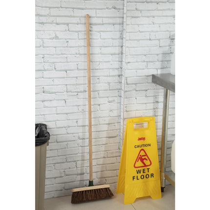 Wooden Broom Handle 1.2m | Jantex 2