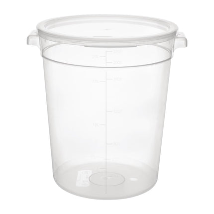 Round Polypropylene Food Storage Container 20L | Vogue 2