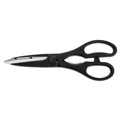 18cm Serrated Kitchen Scissors with Plastic Handle | KitchenCraft