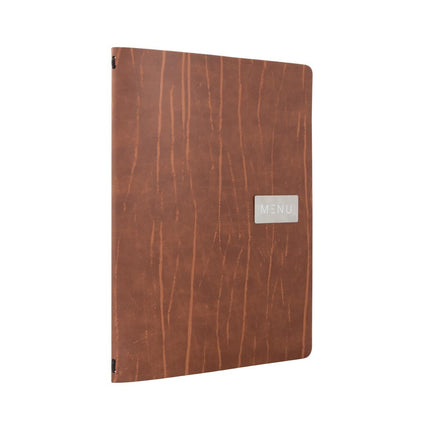 Ruga Bonded Leather A4 Menu Book Cover | Securit Leather Series 5