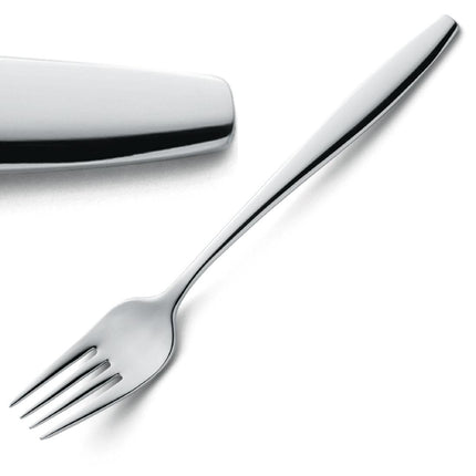 Florence Polished 18/10 Stainless Steel Dessert Forks | Amefa | 12 Pieces