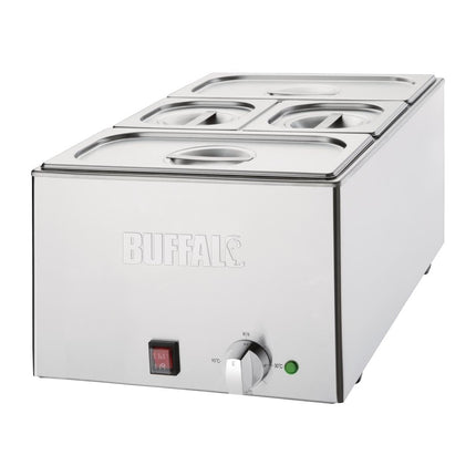 Stainless Steel Bain Marie with Adjustable Thermostat | Buffalo 3