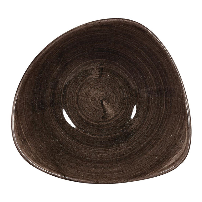 Black Serving Bowl 235mm | Churchill Stonecast Patina 2