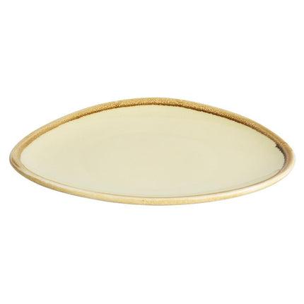 Triangular Plates 16.5cm Sandstone | Olympia Kiln Collection | 6 Pieces 2