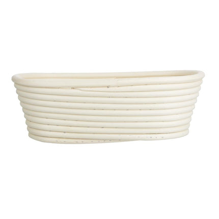 Oval Rattan Proofing Basket 250x150x80mm | Vogue 2