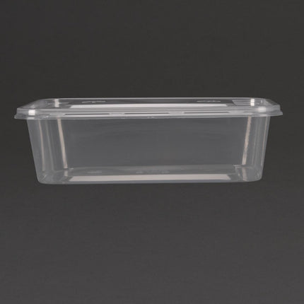 Recyclable Microwaveable Plastic Containers 65cl with Lids | Fiesta | 250 Pieces 4