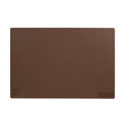 Cutting Board Brown 450x300x10mm | LDPE | Hygiplas 6