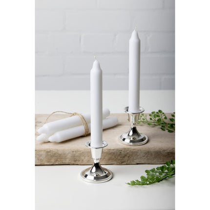 White Dinner Candles 20cm | Bolsius 3
