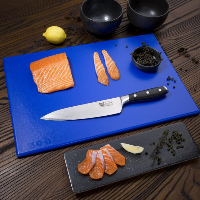HDPE Cutting Board Blue | Hygiplas | 450x300x12mm 2