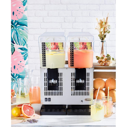 Double Drink Dispenser 2x12L with Automatic Thermostat | Santos 2