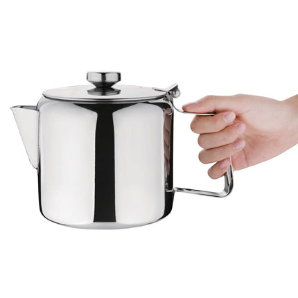 Stainless Steel Teapot 2L | Olympia Concorde 6