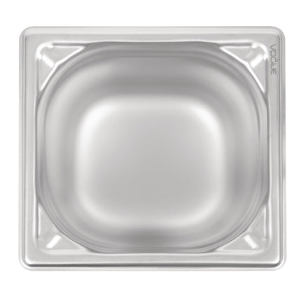 Stainless Steel GN 1/6 Container 150mm Depth | Vogue | 176x162mm 3