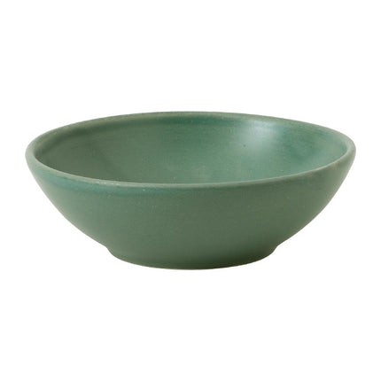 Andorra Green Countor Shallow Bowl 255ml | Churchill | 12 pcs