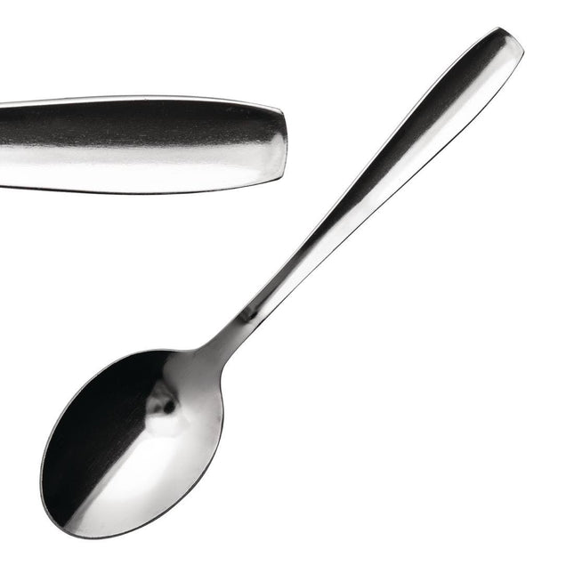 Hotel Table Spoons Polished Stainless Steel 18/0 | Comas | Set of 12