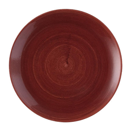 Coupe Plates Red Rust Finish | Churchill Stonecast Patina | 286mm