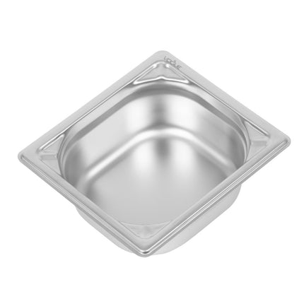 Stainless Steel GN 1/6 Container 65mm Depth | Vogue | 176x162mm