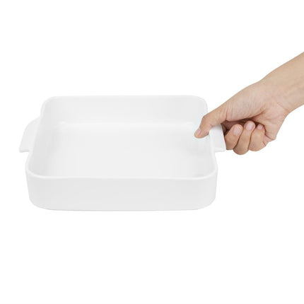 Square Roasting Dish 260x225x50mm | Olympia Whiteware 6