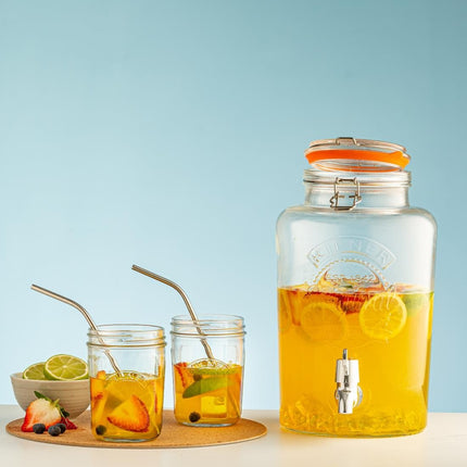 Clip Top Drink Dispenser | Kilner | 5 Liter Capacity 5
