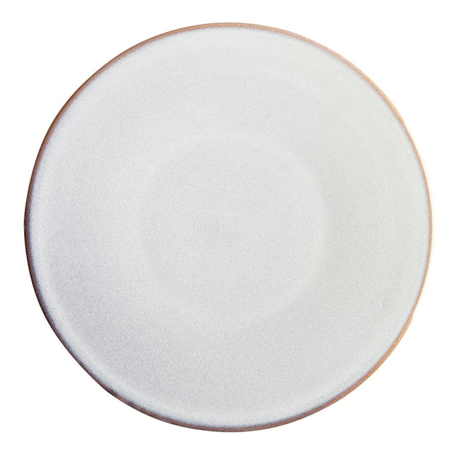 Grey Plain Coupe Plates 280mm | Olympia Drift | Porcelain 2