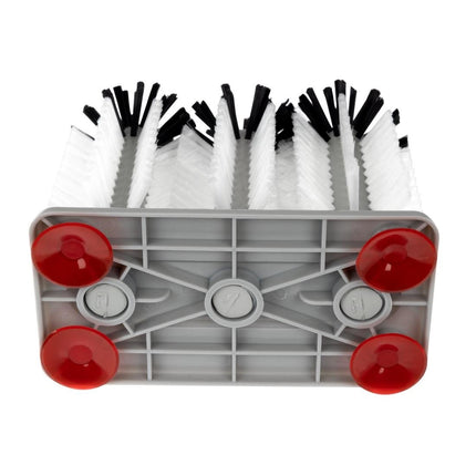 Triple Nylon Dish Brush with Suction Base | Jantex 4