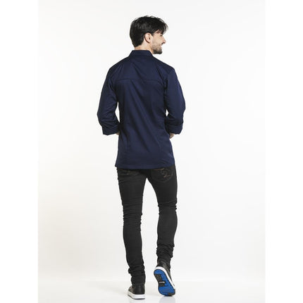 Men's Chef Jacket Blue | Chaud Devant Salerno | Size M 3