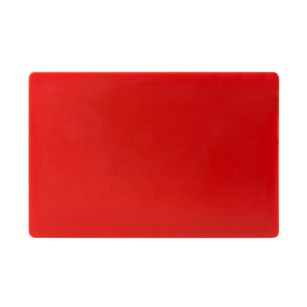 Extra Thick Red LDPE Cutting Board 600x450x20mm | Hygiplas 5