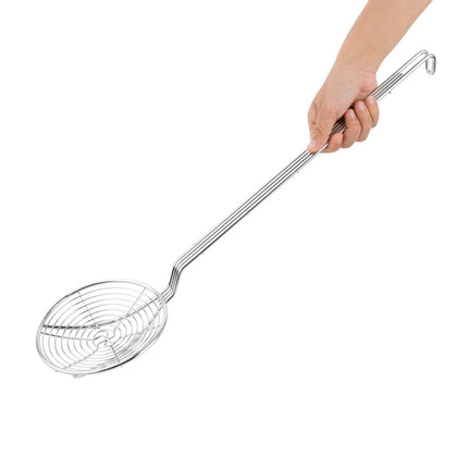 Heavy-Duty Nickel Steel Fry Scoop 15cm | Vogue 2