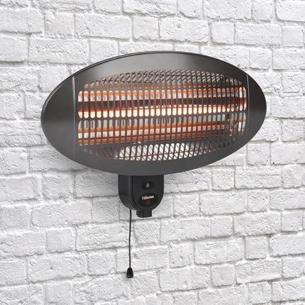 Wall-Mounted Patio Heater with 3 Heat Settings and IPX4 | Tristar KA-5286 5
