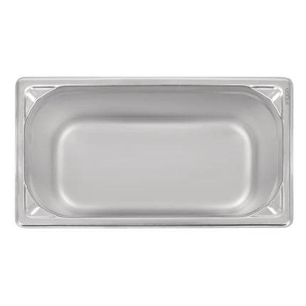 Stainless Steel GN 1/3 Container 200mm Depth | Vogue 4