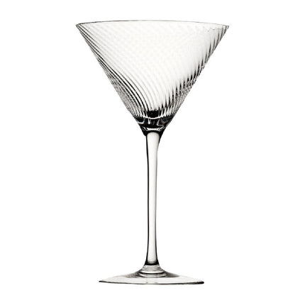 Twisted Hayworth Martini Glasses 300ml | Utopia | 6 Pieces