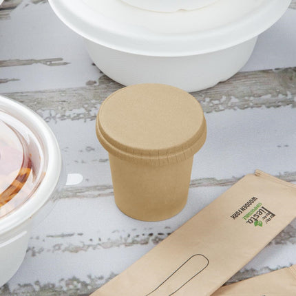 Recyclable Paper Portion Pots 100ml | Fiesta | Pack of 1000 5
