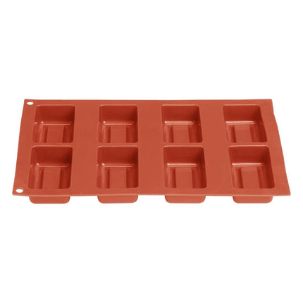 Vogue Silicone Square Cake Mold 8 Cup