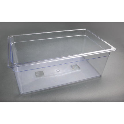 Polycarbonate 1/1 Gastronorm Container 200mm | Vogue | Transparent 5