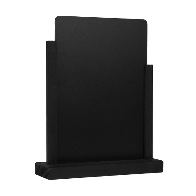 Elegant A4 Table Sign Black | Olympia | 297 x 210 mm