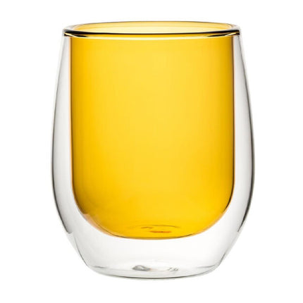 Double-Walled Amber Water Glass 9.7Oz/27Cl | Utopia