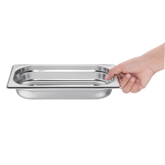 Stainless Steel GN 1/4 Container 40mm | Vogue 2