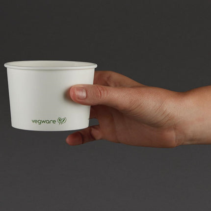 Vegware Compostable Soup and Ice Cream Cups 23cl | Pack of 1000 3