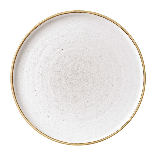 Stonecast Barley White Rimmed Plate 22cm | Churchill