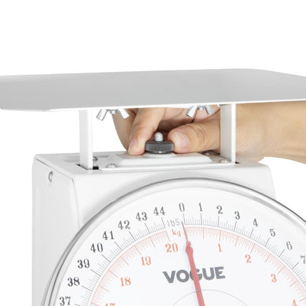 Heavy-Duty Platform Scale with 24cm Stainless Steel Square Platform | Vogue 3