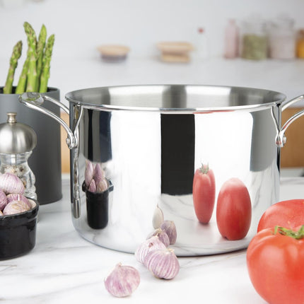 Triwall Induction Cooking Pot 24cm 7L | Vogue 6
