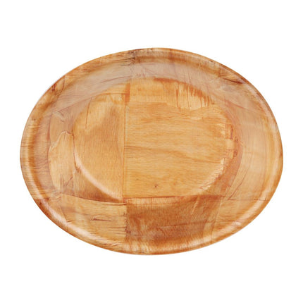 Small Oval Wooden Bowl 8