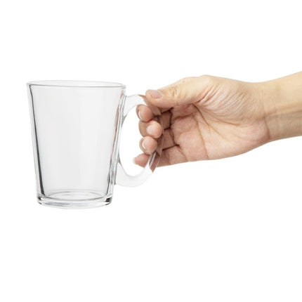 Tempered Glass Coffee Mug 300ml | Olympia 3