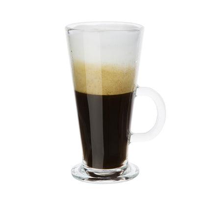 Olympia Tempered Glass Latte Glasses 285ml | Set of 12 6