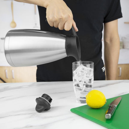 Olympia Stainless Steel Thermos Flask with Screw Cap 1.5L 5