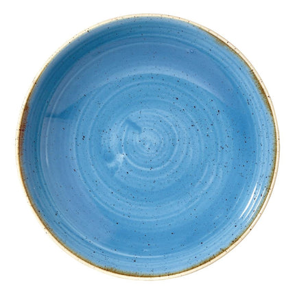 Coupe Bowl Cornflower Blue | Churchill Stonecast | 18.2cm
