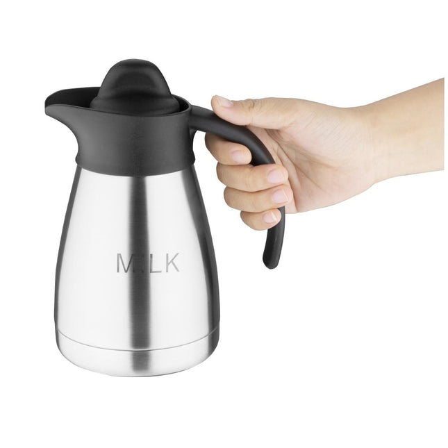 Thermos Jug with Screw Cap and "MILK" Engraving 500ml | Olympia 2